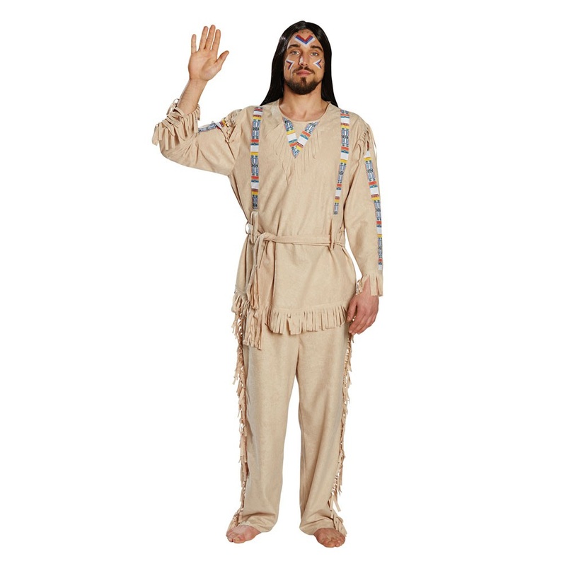 Beige Indian mens costume 48
