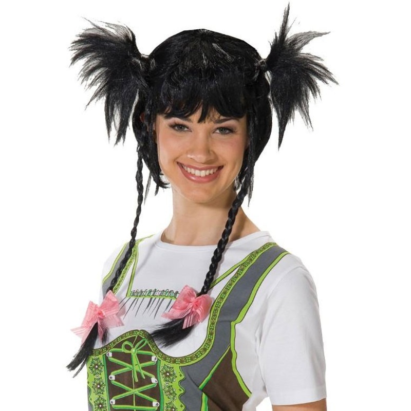 Black Fritzi wig for women