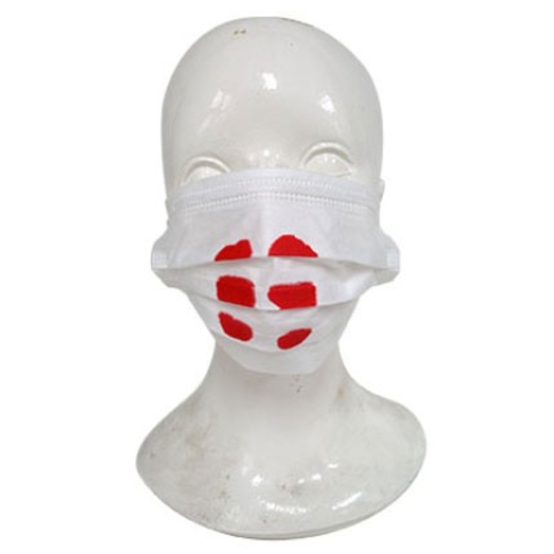 Bloody mouth and nose mask for Halloween