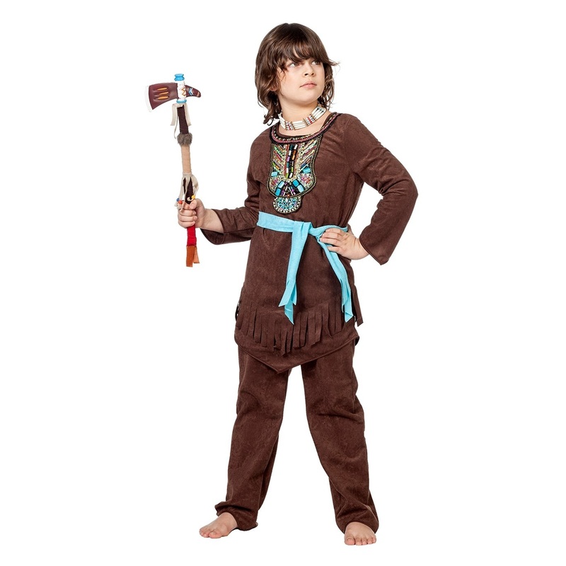 Brave Indian boy child costume 116