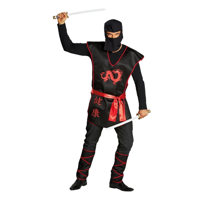 Chinese ninja dragon hunter costume 48