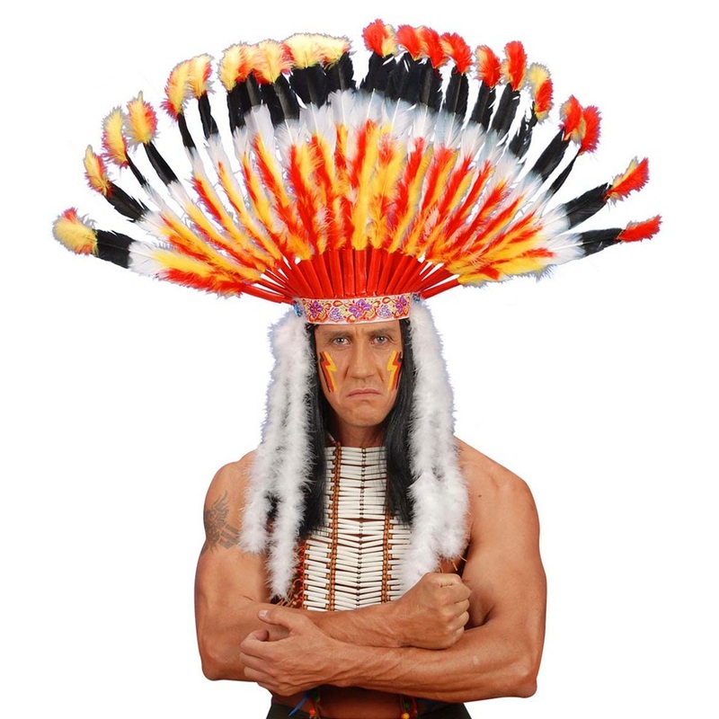 Impressive Cherokee Indian headdress