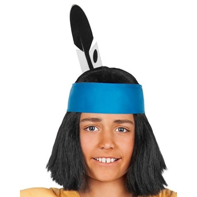 Indian child headband small bird