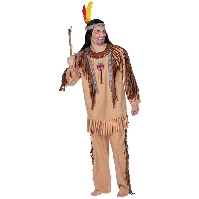 Indian mens costume white crow 48