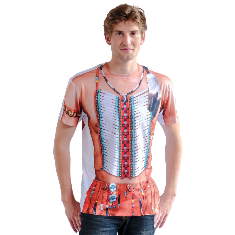 Indians photo print t-shirt M