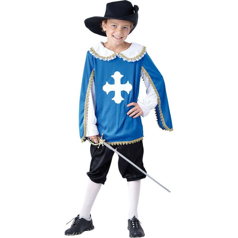 Junior musketeer child costume