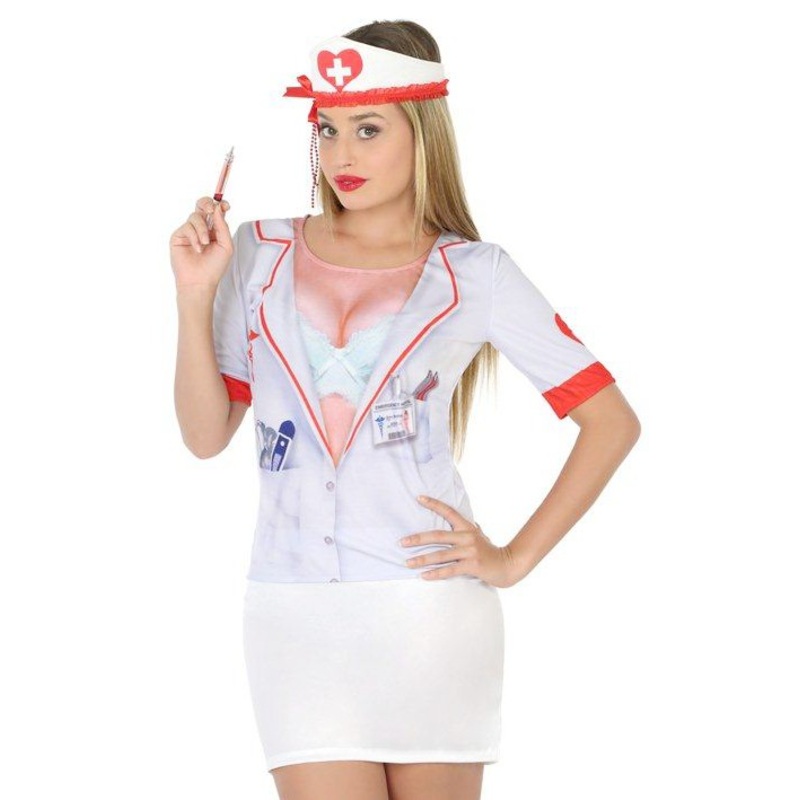 Sexy Sally Nurse 3D Shirt XS-S