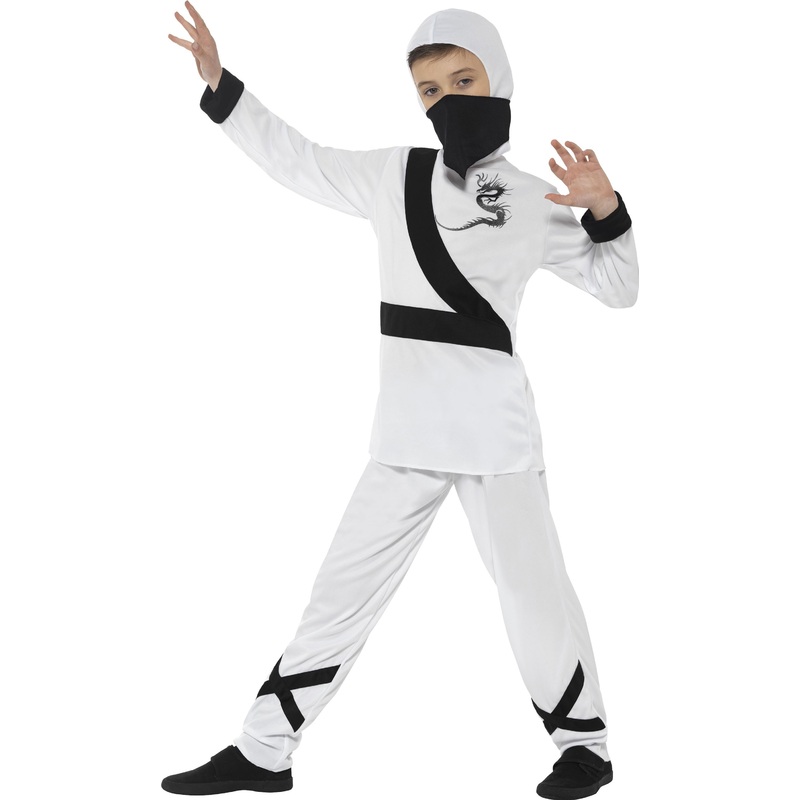 White dragon beetle child costume