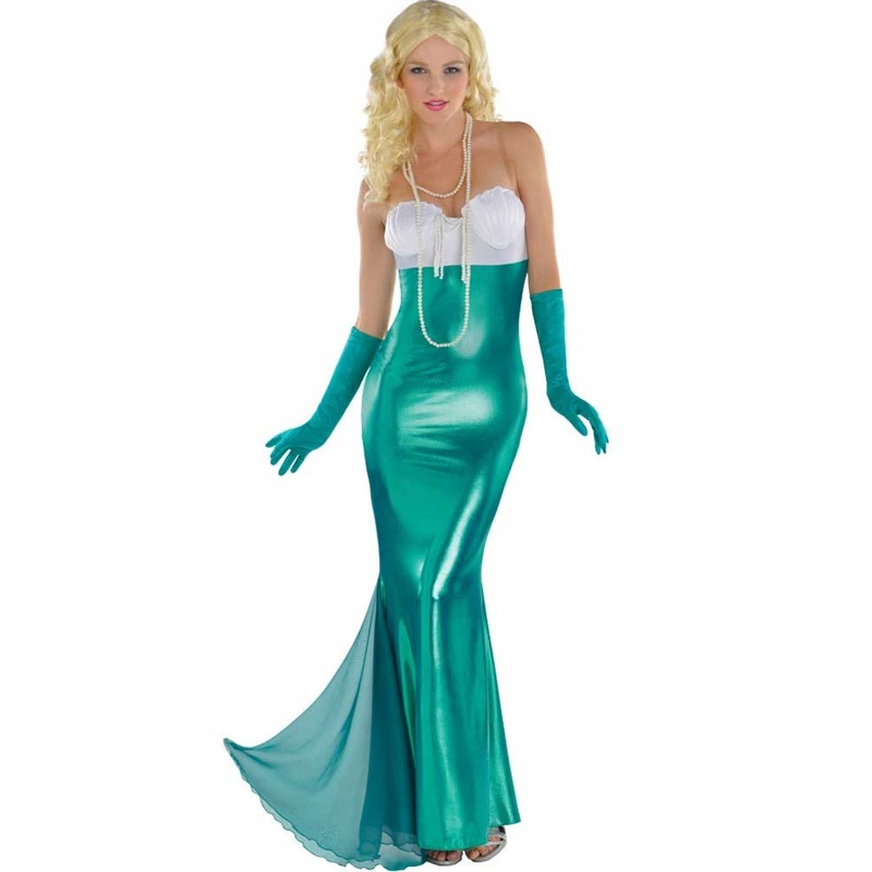 Adorable mermaid costume for women