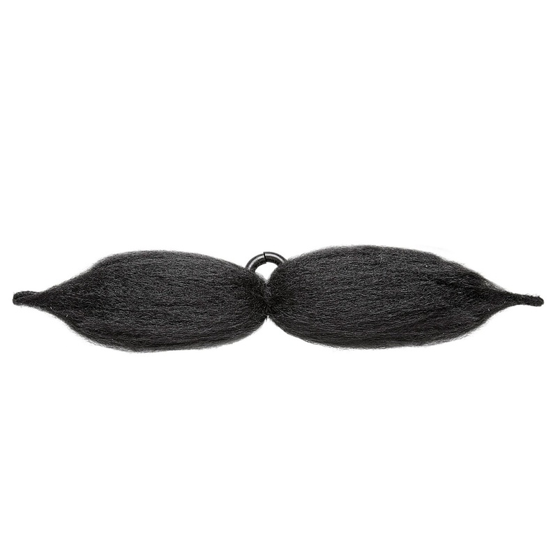 Deformable mustache black