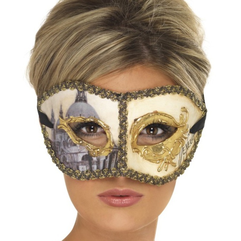 Golden Venice eye mask