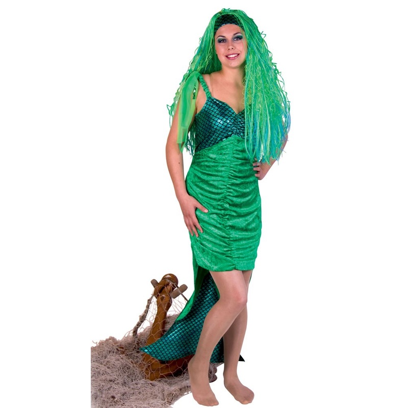 Mermaid mermaid dress in green 34-36