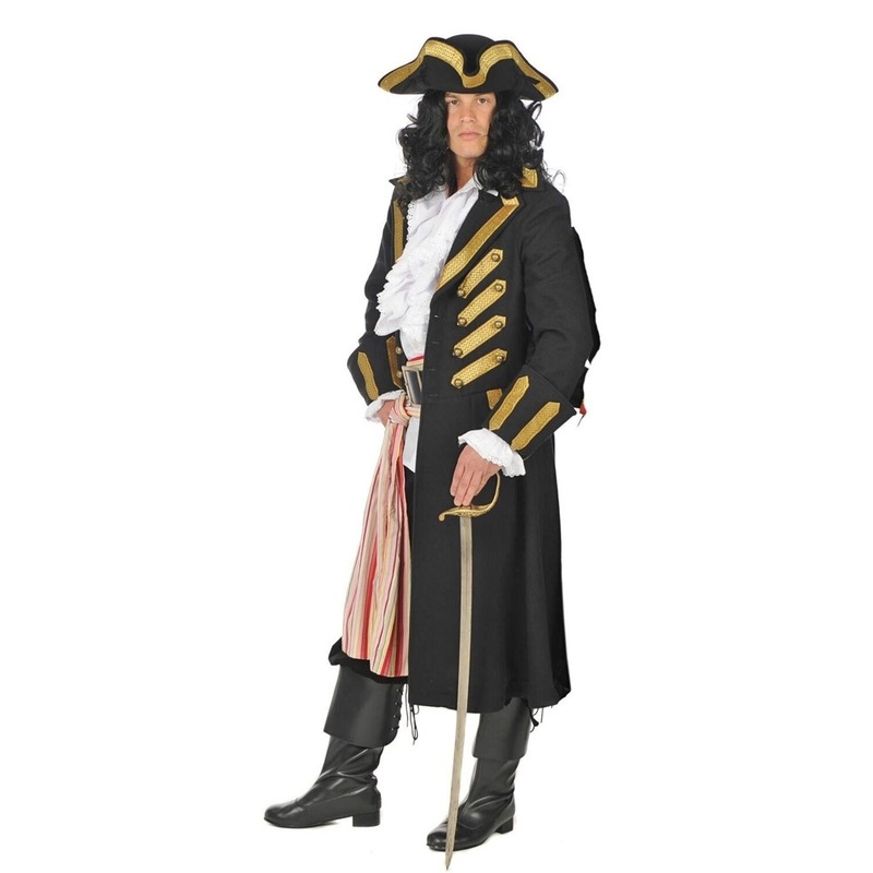 Pirate John Deluxe men's costume S