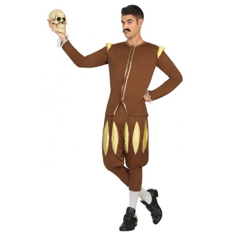 Poet Hamletto Shakespirelli costume M-L
