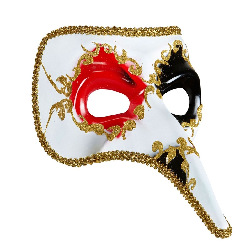 Venetian Becco beak mask