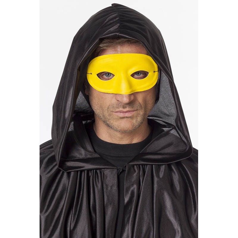 Yellow criminal mask