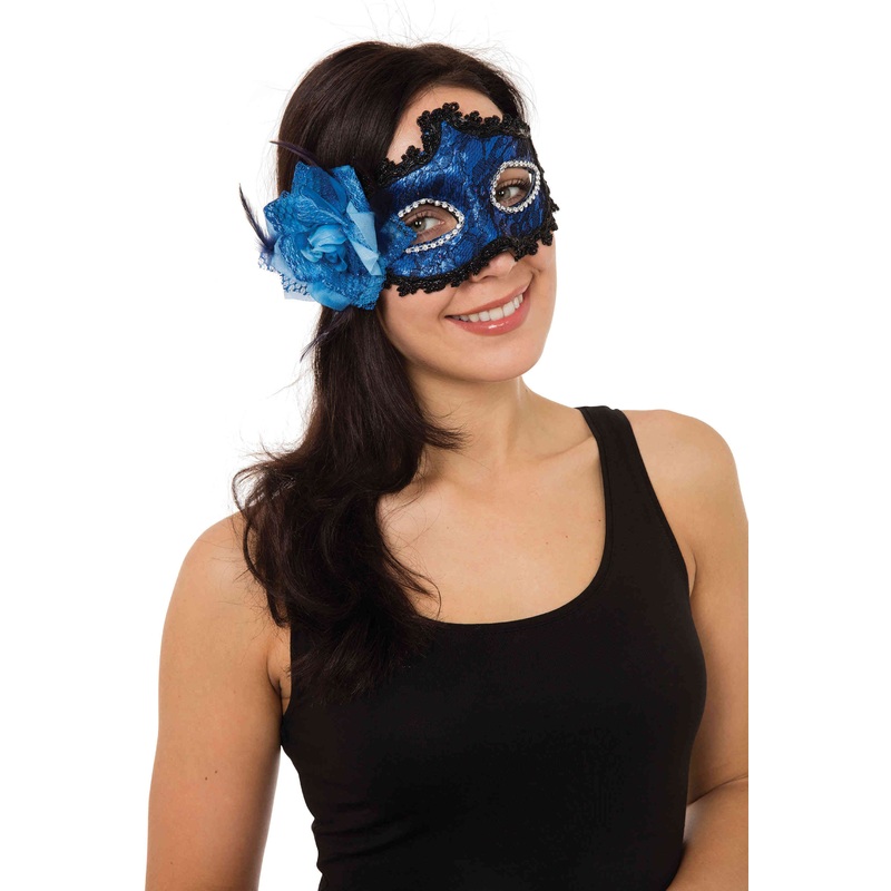 Azzurra blue eye mask