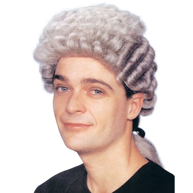Baroque judge men's wig Gastone