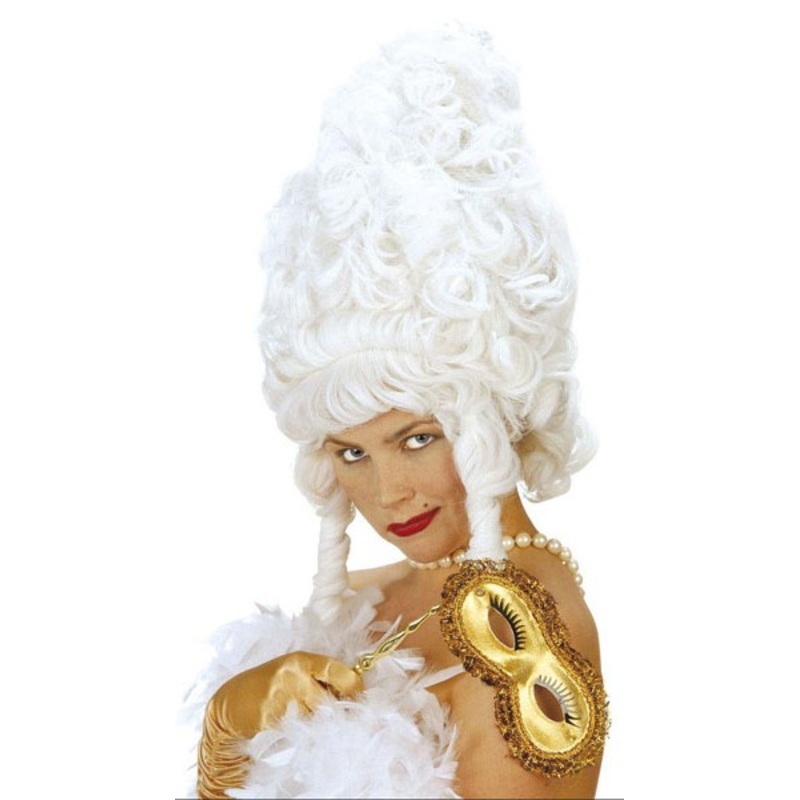 Baroque noble lady updo wig