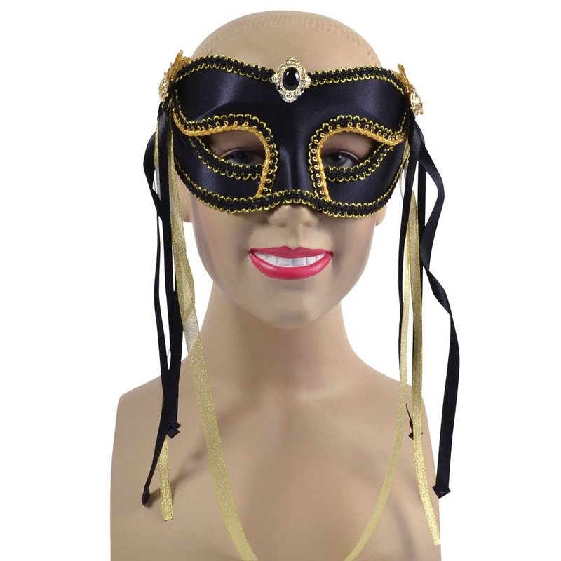 Black and gold mask Malena