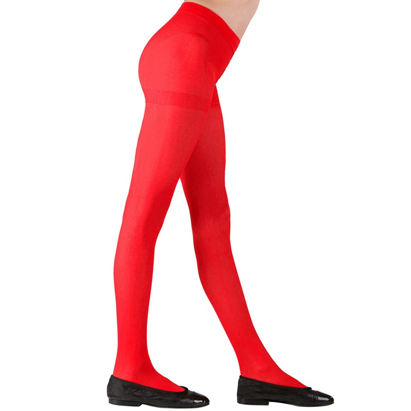 Children tights 40 DEN red