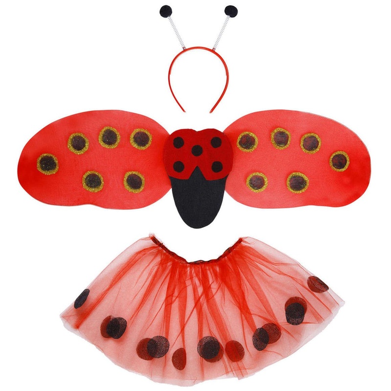 Classic ladybird panel set 3 pieces
