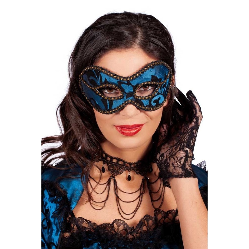 Contessa Aurelia eye mask blue
