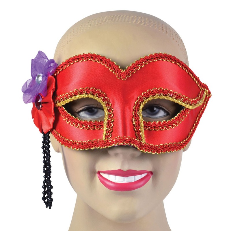 Contessa Rosella eye mask red