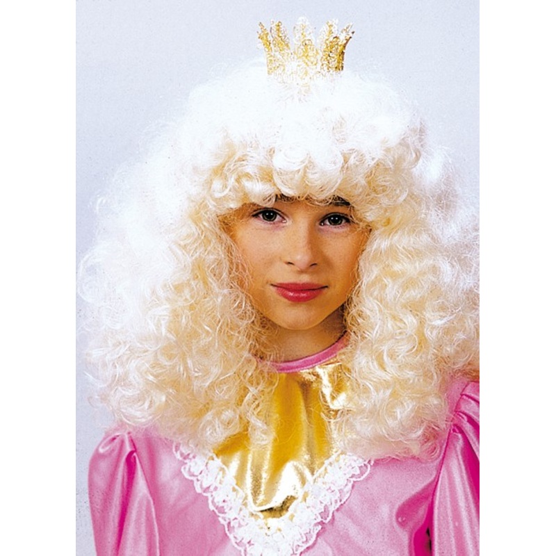 Curly hair princess wig for children