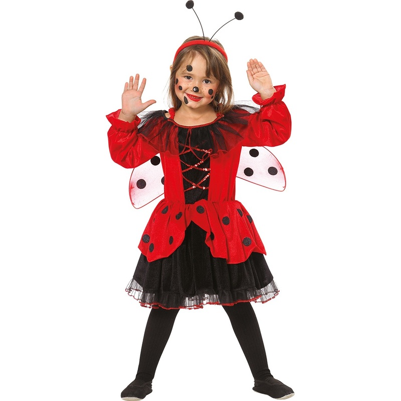 Dotted ladybug child costume 98