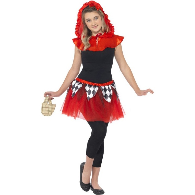 Ecstatic Little Red Riding Hood child costume