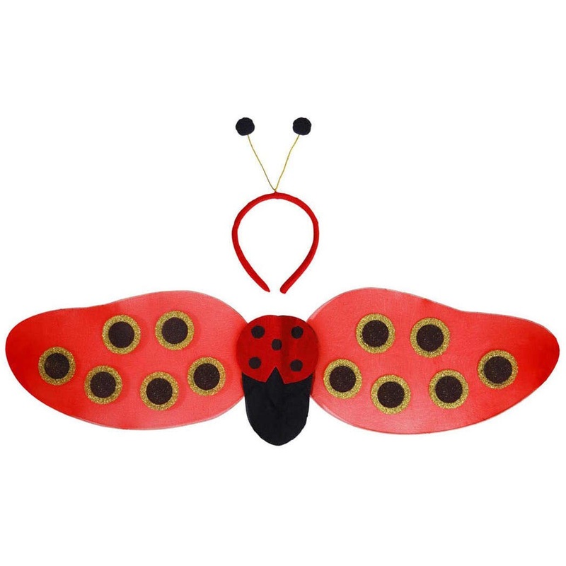 Ladybug disguise set 2 pieces