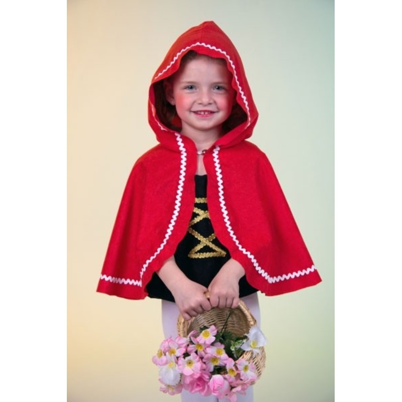 Little Red Riding Hood cape for girls