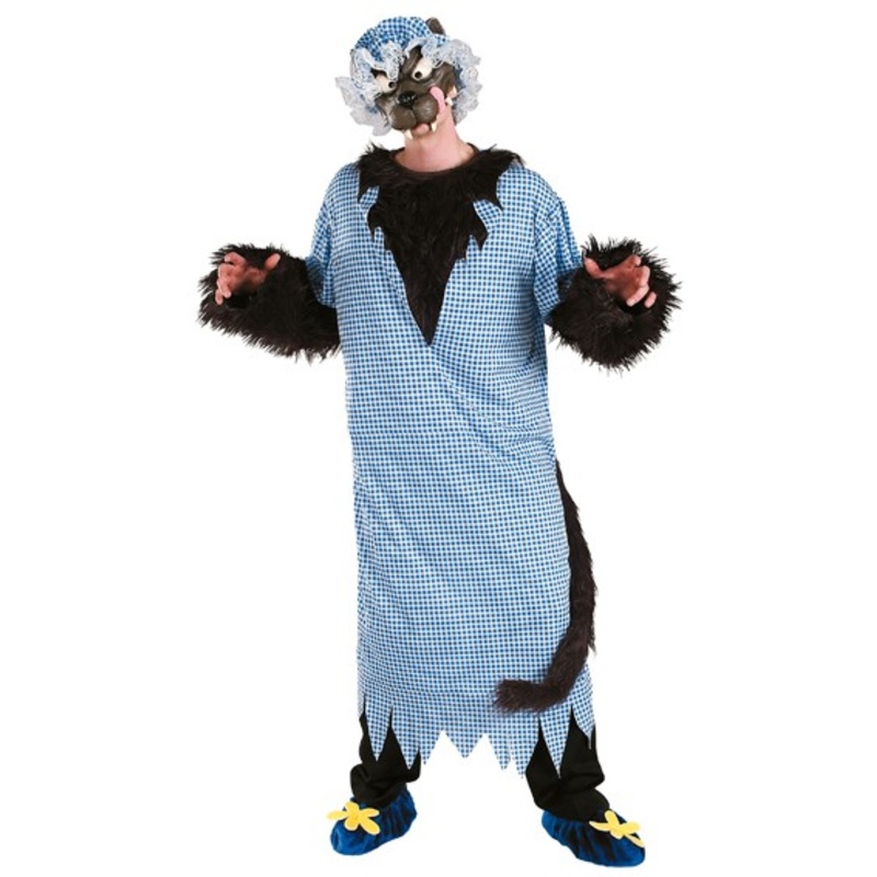Little Red Riding Hood Wolf costume for men