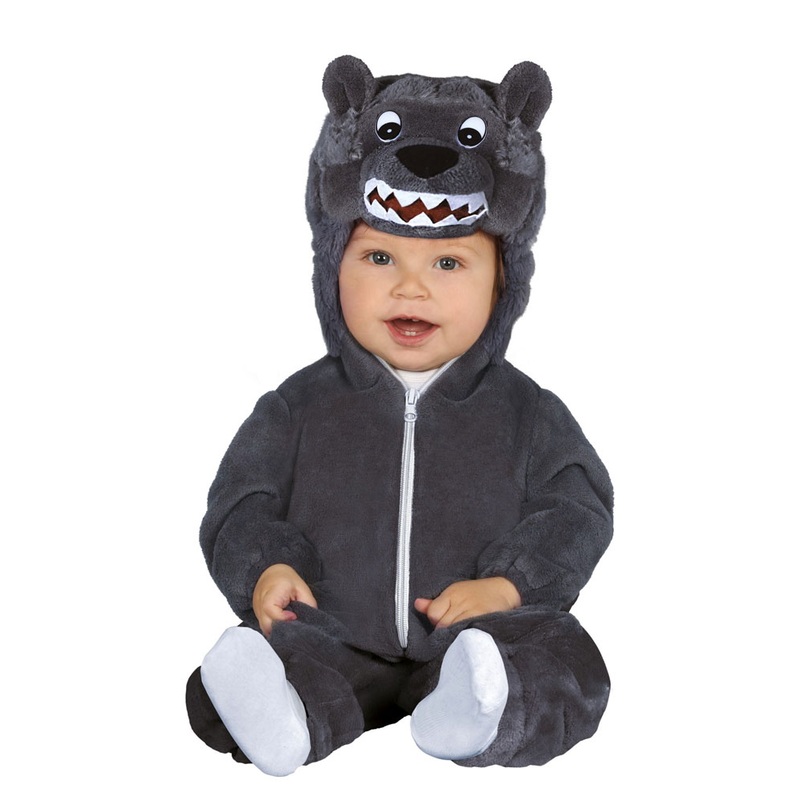 Mini wolf costume for toddlers
