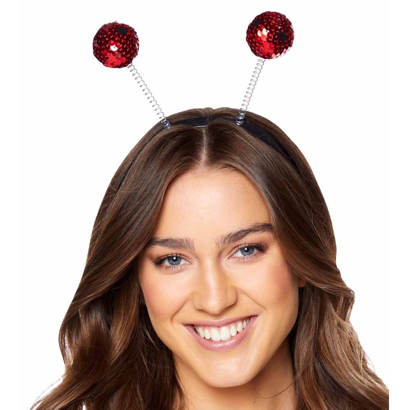 Plush beetle wobble headband