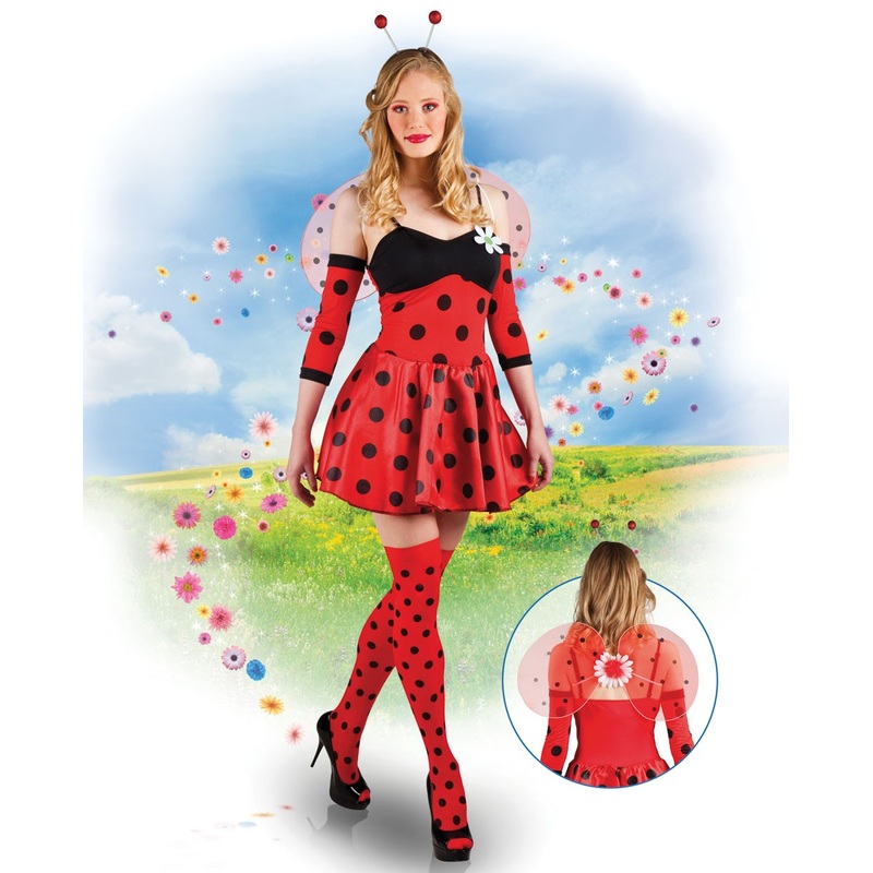 Sexy ladybug Melina ladies costume 36-38