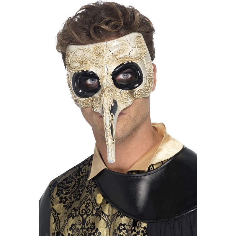 Venetian beak mask