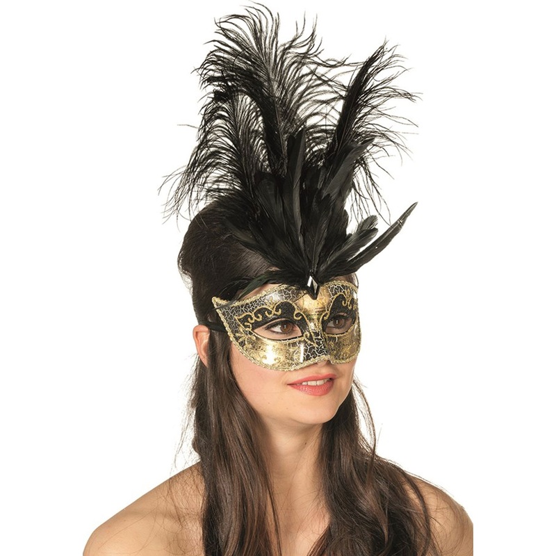Venetian golden eyes mask