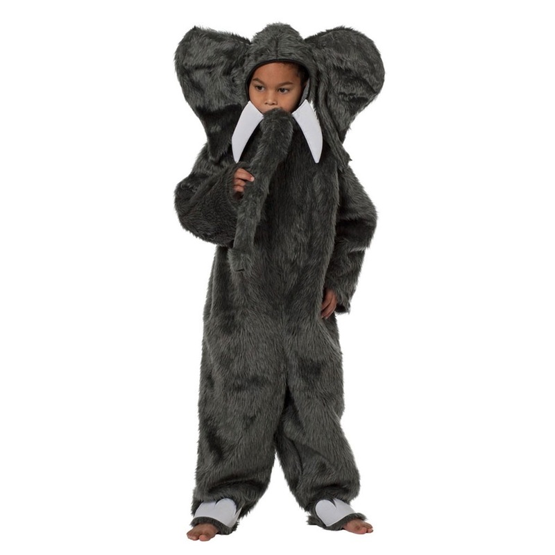 Big head elephant overall for kids 98