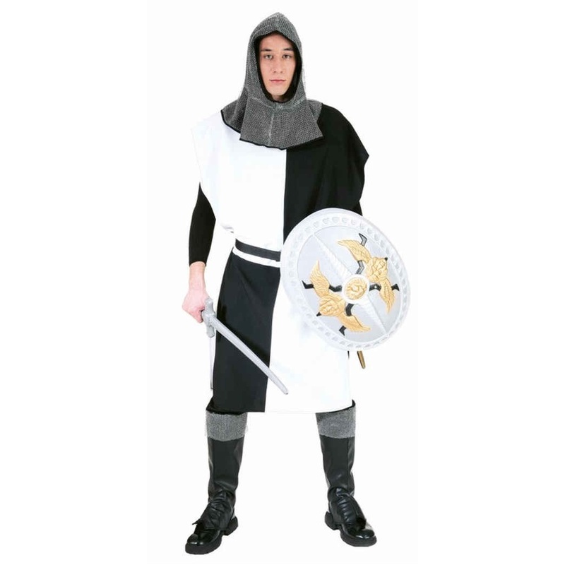 Black and white knight robe Heinrich