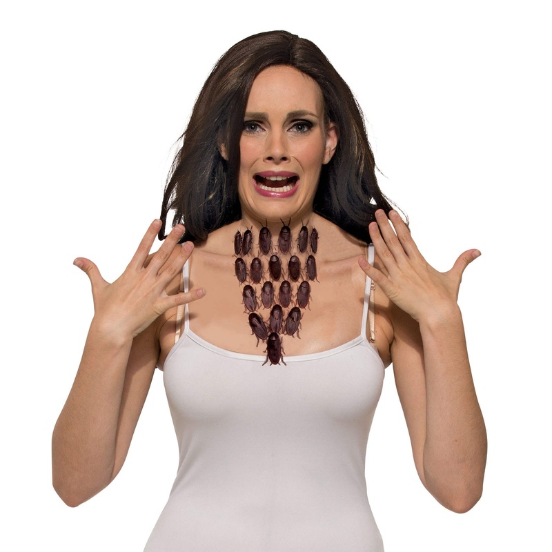 Cockroach infestation necklace brown