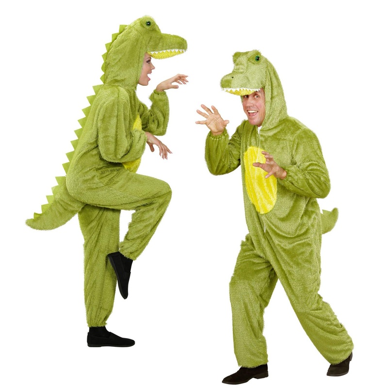 Crocodile plush costume