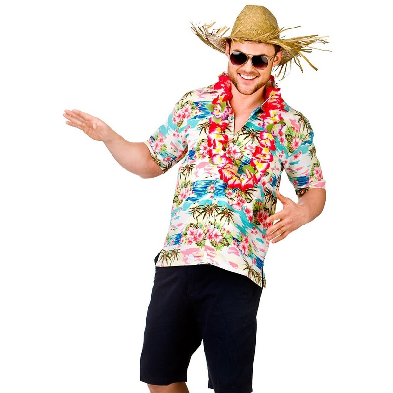 Hawaii Flower Harmony Shirt S