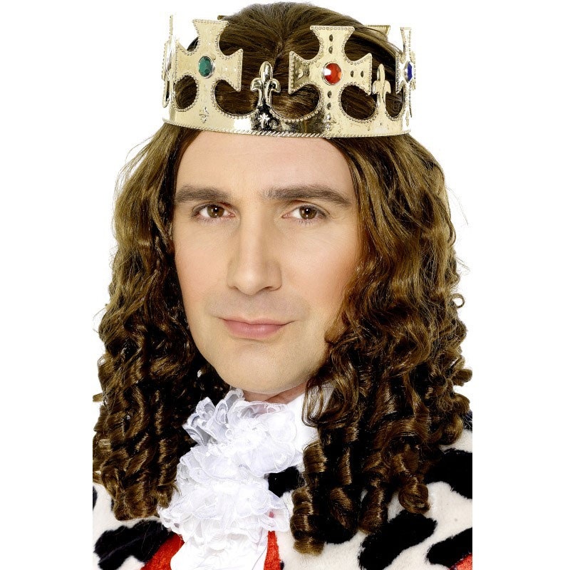 Royal Crown with Gemstones Gold