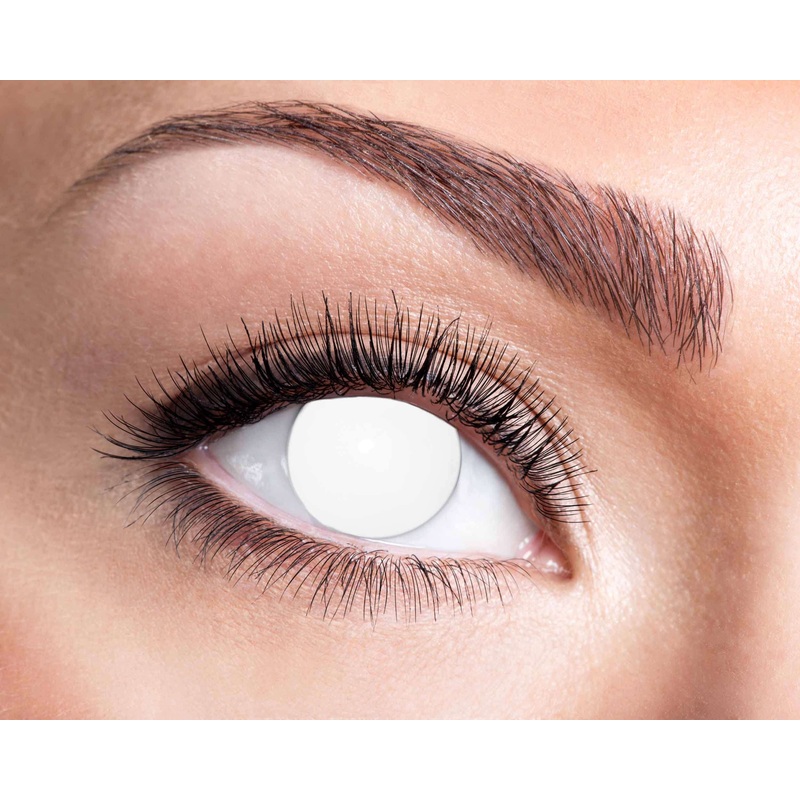 3-Month Pure White Contact Lenses