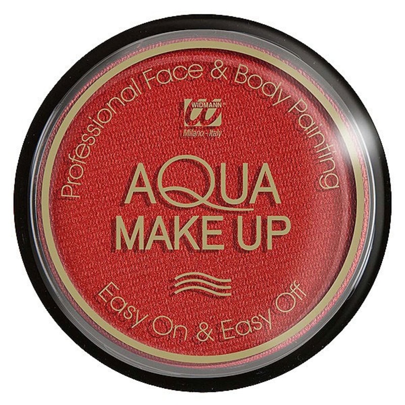 Aqua Make-Up Metallic Red 15g