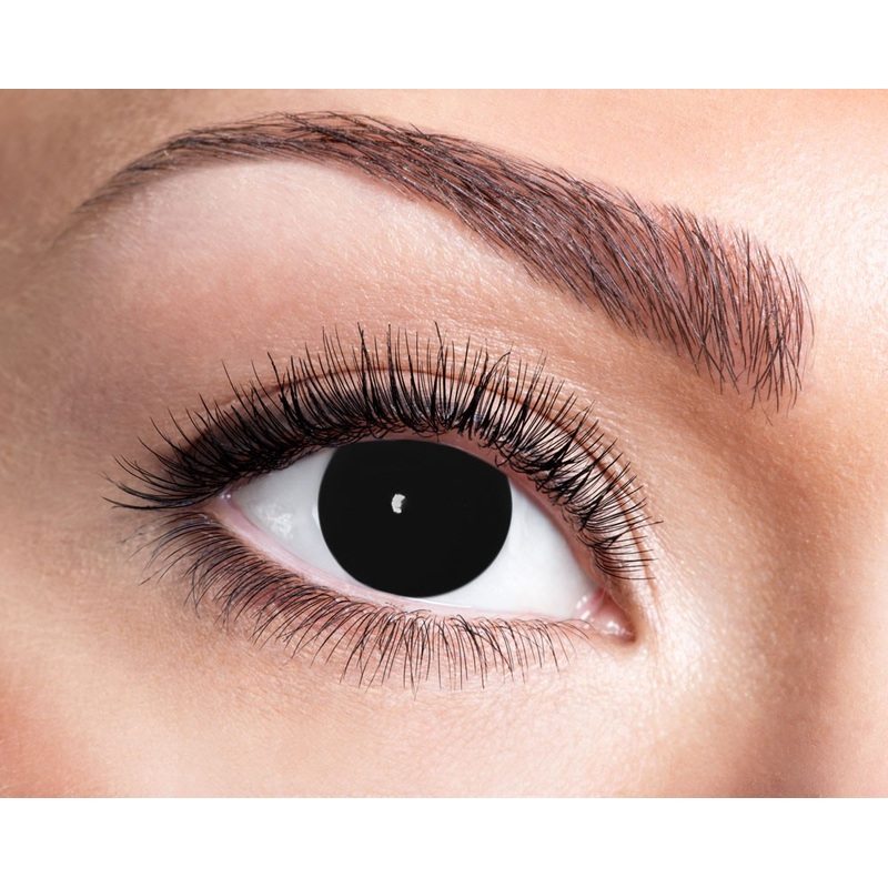 Black hole annual contact lens