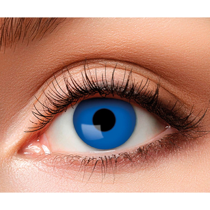 Blue Frozen weeks contact lens