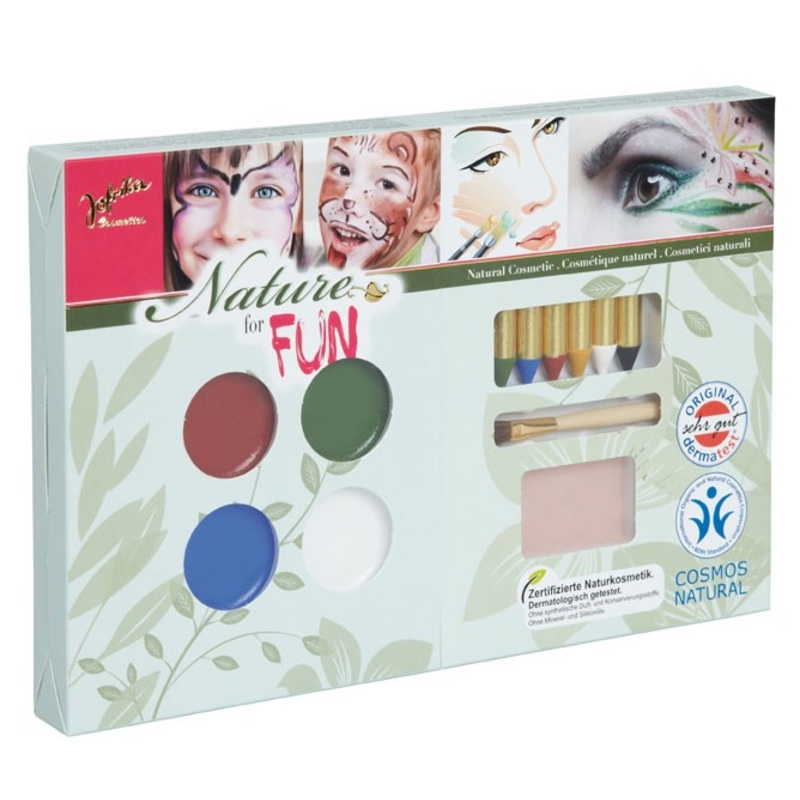 Certified natural make-up make-up set